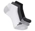 3 Pack Men's Terry Low Cut Socks, BLANC / GRIS, full