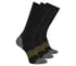 Work: 3 Pack Men's Over Calf Compression Socks, BLK, full