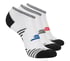 3 Pack Men's Performance Low Cut Running Socks, BLANC, full