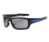 Rectangle Polarized Sunglasses, BLACK, full