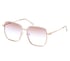 Square Retro Sunglasses, CLEAR, full