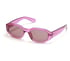 Geometric Sunglasses, FUCHSIA, full