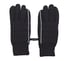 Quilted Nylon Touchscreen Winter Gloves - 1 Pack, BLACK, full