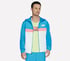 SPEED ELITE HOODED TRACK JACK, BLUE/GREEN