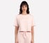 EMBOSSED BOXY FIT T-SHIRT, NEON PINK/YELLOW