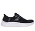 Skechers Slip-ins: GO WALK Flex - Clear Creek, ZWART / MAUVE, full