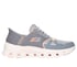 Skechers Slip-ins: Glide-Step Pro, GRAY / ORANGE, full