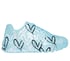 Skechers x JGoldcrown: Uno Lite - Metallic Love, TURQUOISE / MULTI, full