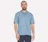 Skechers Off Duty Linear Polo, BLAU / MEHRFARBIG, full