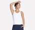 GO WALK Shelf Bra Tank, WIT, full