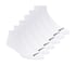 6 Pack Core Quarter Medium Socks, WHT, full