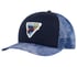 Palm Patch Trucker Hat, BLAU / GRAU, full