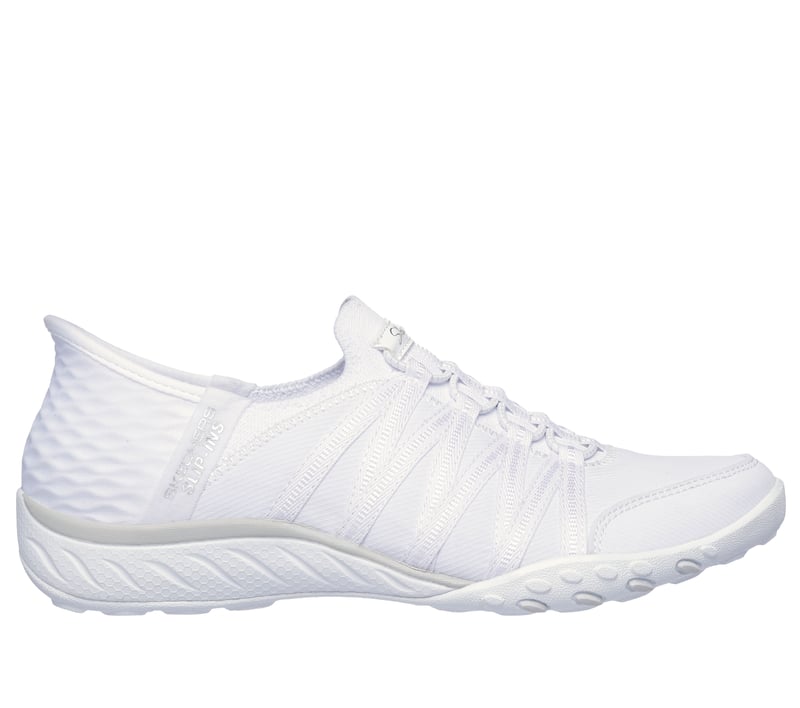 Skechers Slip-ins Relaxed Fit: Breathe-Easy - Roll-With-Me, WHITE, fullimage number 0