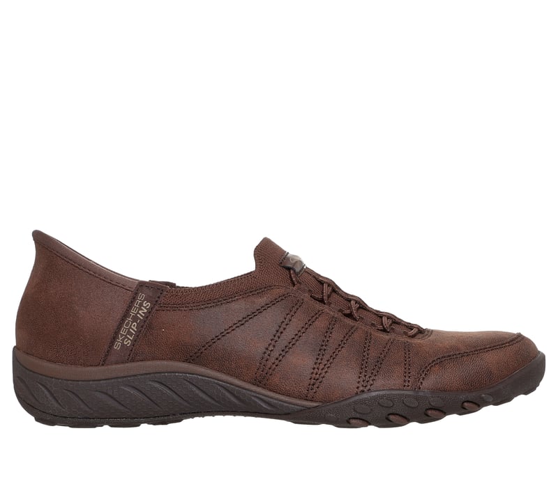 Skechers Slip-ins Relaxed Fit: Breathe-Easy - Home-Body, DARK BROWN, fullimage number 0