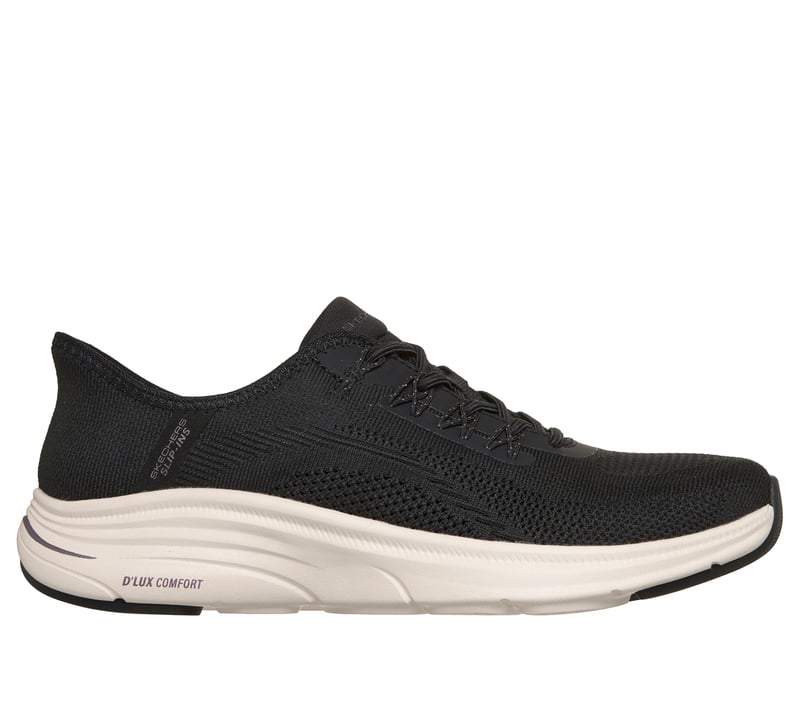 Skechers Slip-ins Relaxed Fit: D'Lux Comfort 2.0 - Supernova, BLACK / WHITE, fullimage number 0