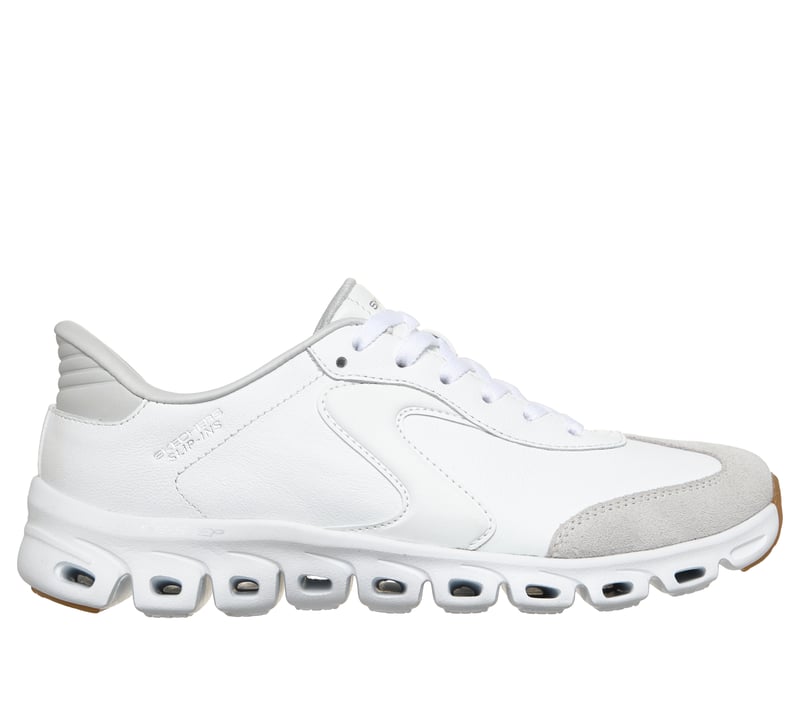Skechers Slip-ins: Glide-Step - Heritage, WHITE / GRAY, fullimage number 0