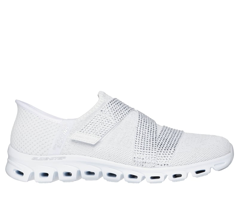 Skechers Slip-ins: Glide-Step - High Shine, WHITE / SILVER, fullimage number 0