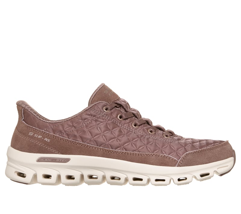 Skechers Slip-ins: Glide-Step Elevate - Cozy Fit Soft Glow, DARK TAUPE, fullimage number 0