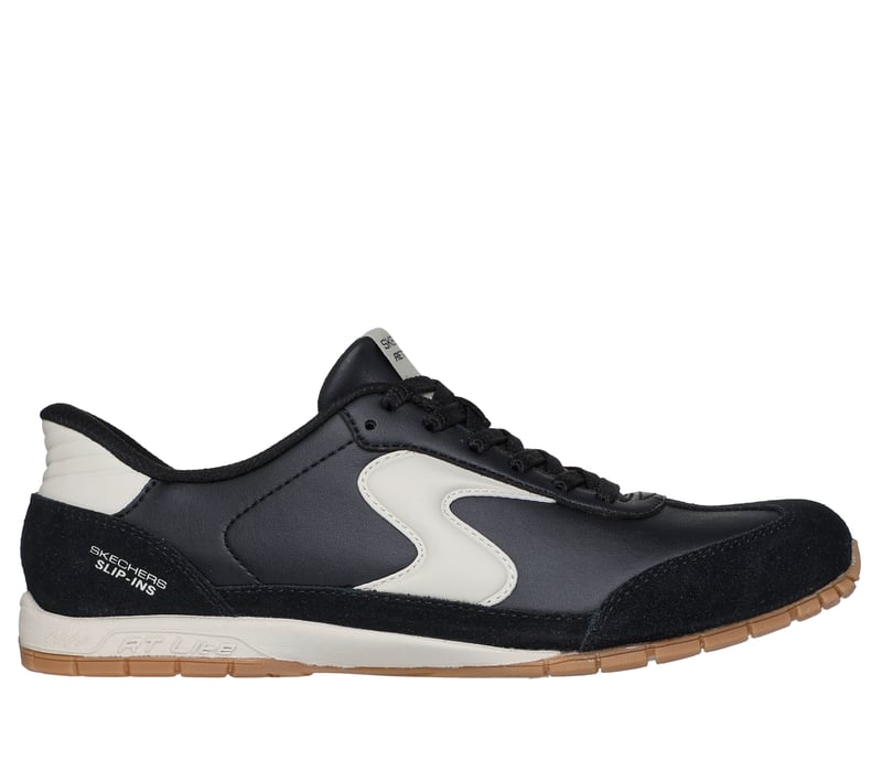 Skechers Slip-ins: Retro Lite - All That, BLACK / NATURAL, fullimage number 0