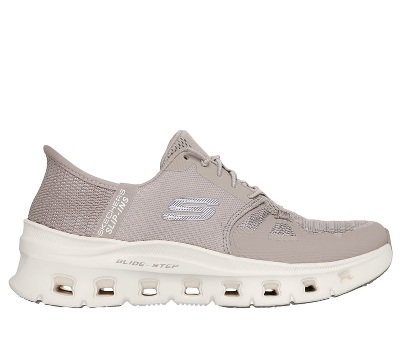 Skechers Slip-ins Work Slip-Resistant: Glide-Step Pro - Edrura, NATUR, fullimage number 0