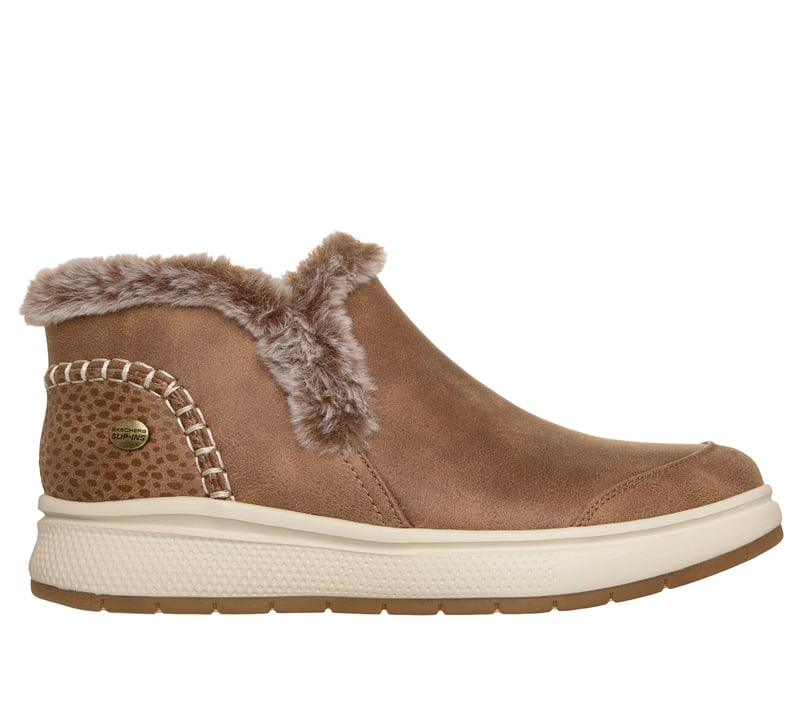 Skechers Slip-ins: BOBS Skip Cute Wave - Bliss Booties, CHÂTAIGNE, fullimage number 0
