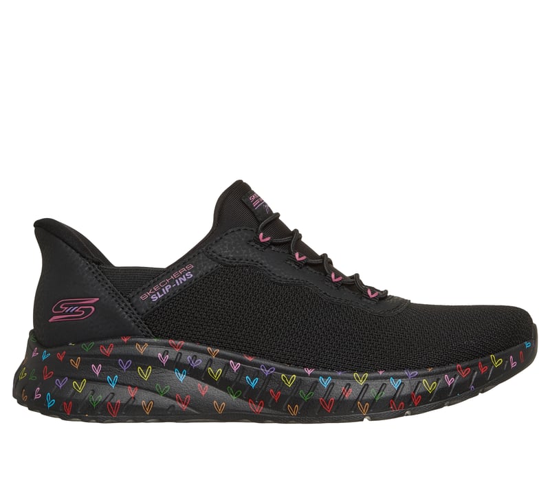 Skechers Slip-ins JGoldcrown: BOBS Sport Squad Chaos - Joy Glow, BLACK, fullimage number 0