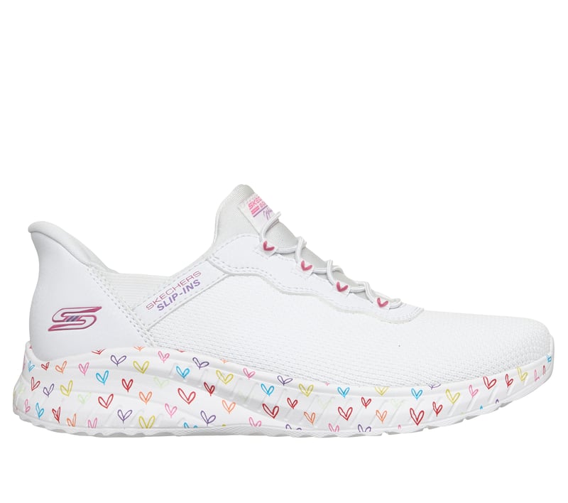 Skechers Slip-ins JGoldcrown: BOBS Sport Squad Chaos - Joy Glow, WHITE, fullimage number 0