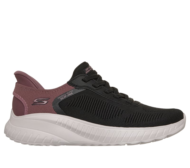Skechers Slip-ins: BOBS Sport Squad Chaos, BLACK / MAUVE, fullimage number 0