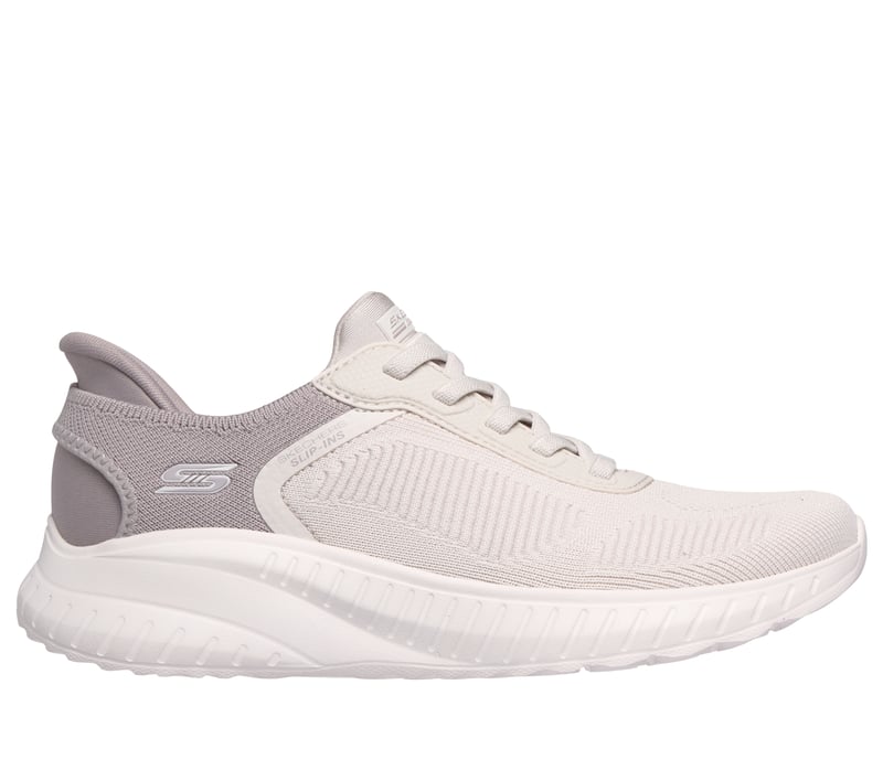 Skechers Slip-ins: BOBS Sport Squad Chaos, OFF WHITE / GREY, fullimage number 0