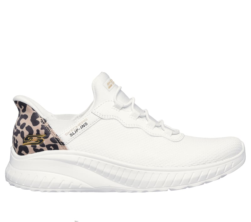 Skechers Slip-ins: BOBS Sport Squad Chaos - Seize The Hour, WHITE, fullimage number 0