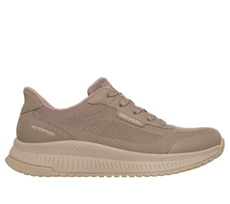 Skechers Slip-ins Waterproof: BOBS Squad 4 - Essential Look, DARK TAUPE, fullimage number 0