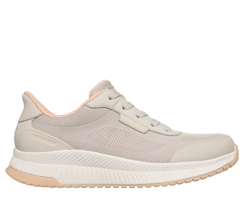 スケッチャーズ スリップインズ ウォータープルーフ：ボブス スクワッド 4 - エッセンシャル ルック, オフホワイト, fullimage number 0