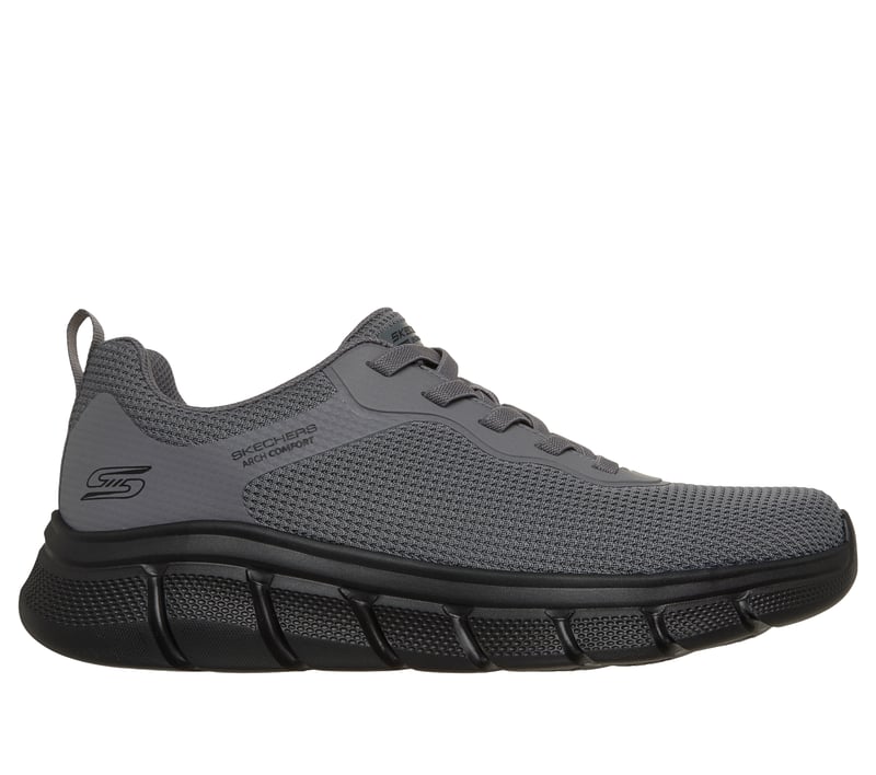 BOBS Sport B Flex - Arch Comfort Edge, DONKER GRIJS, fullimage number 0