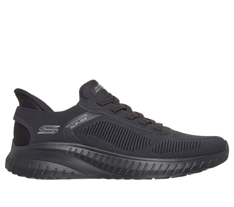 Skechers Slip-ins: BOBS Sport Squad Chaos - Solid Step, DONKER HOUTSKOOL, fullimage number 0