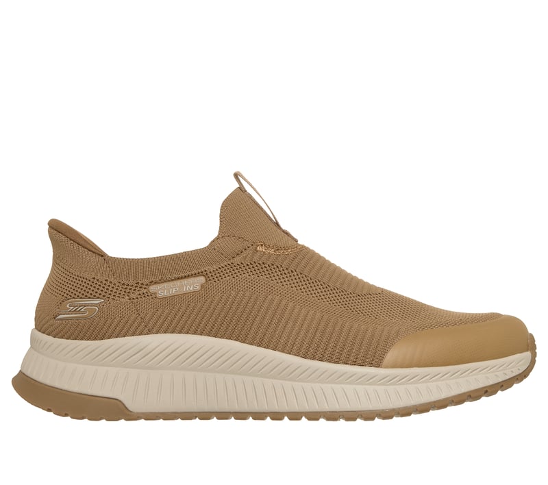 Skechers Slip-ins: BOBS Squad 4 - Single Step, CHESTNUT, fullimage number 0