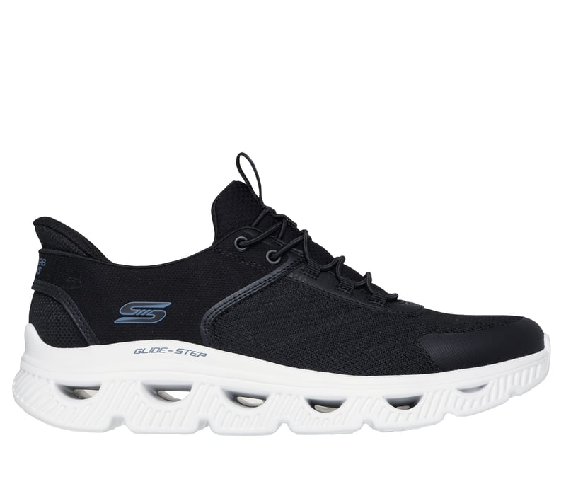 スケッチャーズ スリップインズ：ボブス スポート アーク ウェーブス - スリック ターン, ブラック, fullimage number 0
