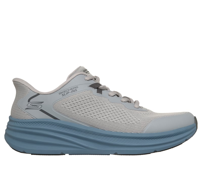 Skechers Slip-ins: BOBS Sport Skillz, GRAY / BLUE, fullimage number 0