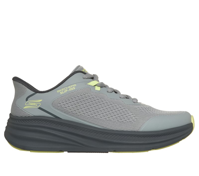 Skechers Slip-ins: BOBS Skillz, GRAY / LIME, fullimage number 0