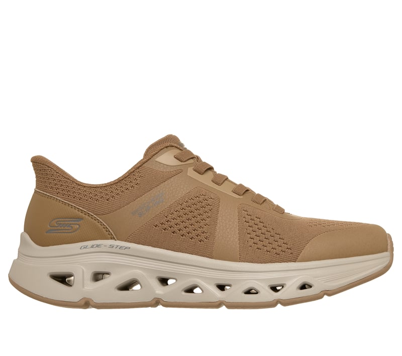 Skechers Slip-ins: BOBS Sport Arc Waves Remix - Feel Grounded, GESZTENYEBARNA, fullimage number 0