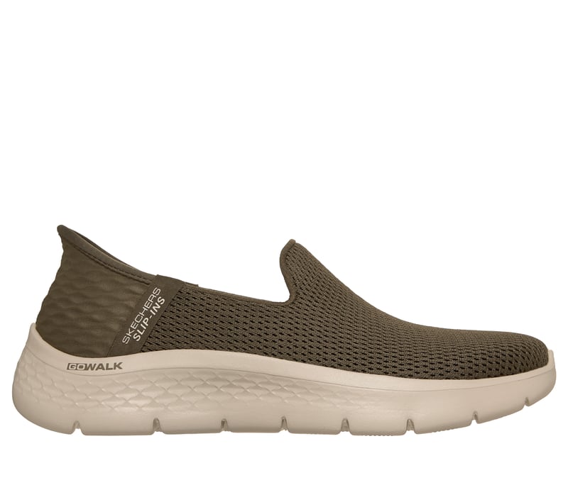 Skechers Slip-ins: GO WALK Flex - Relish, OLIVE, fullimage number 0