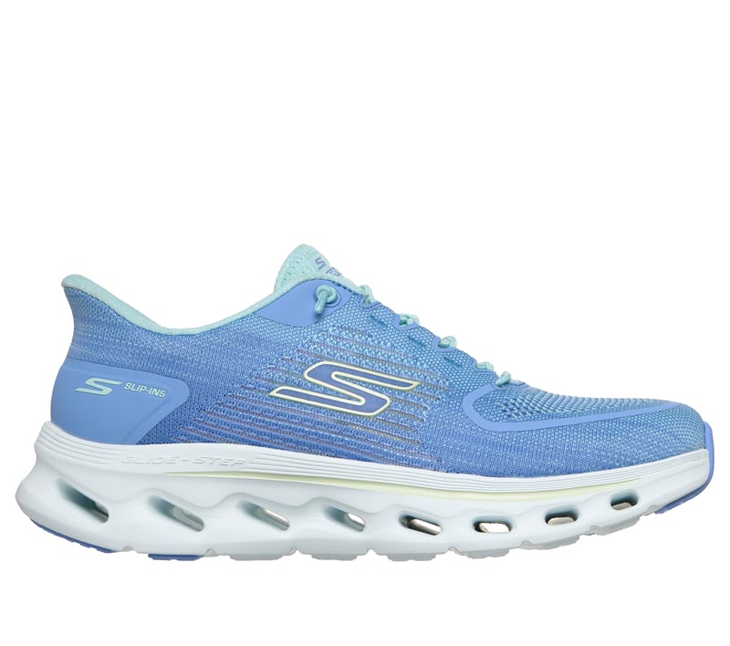 Skechers Slip-ins: GO WALK Glide-Step 2.0 - Breeze, BLUE / TURQUOISE, fullimage number 0