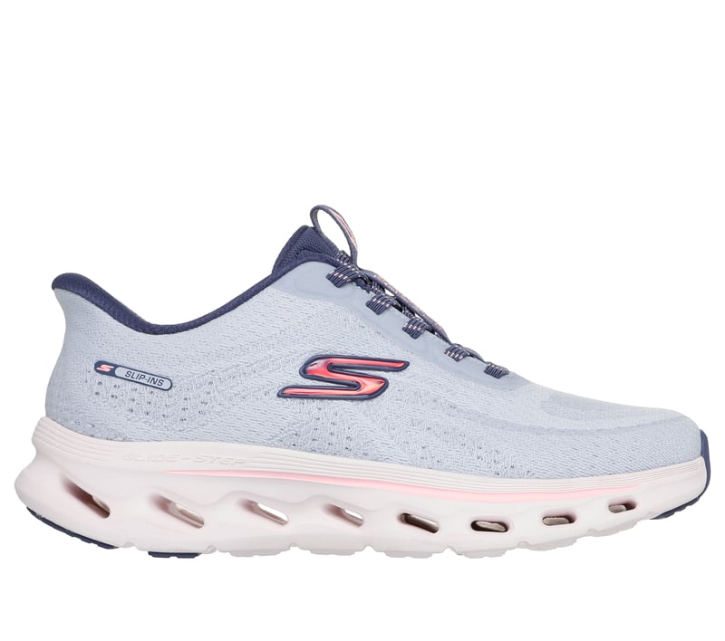Skechers Slip-ins: GO WALK Glide-Step 2.0 - Maria, BLUE  /  PINK, fullimage number 0