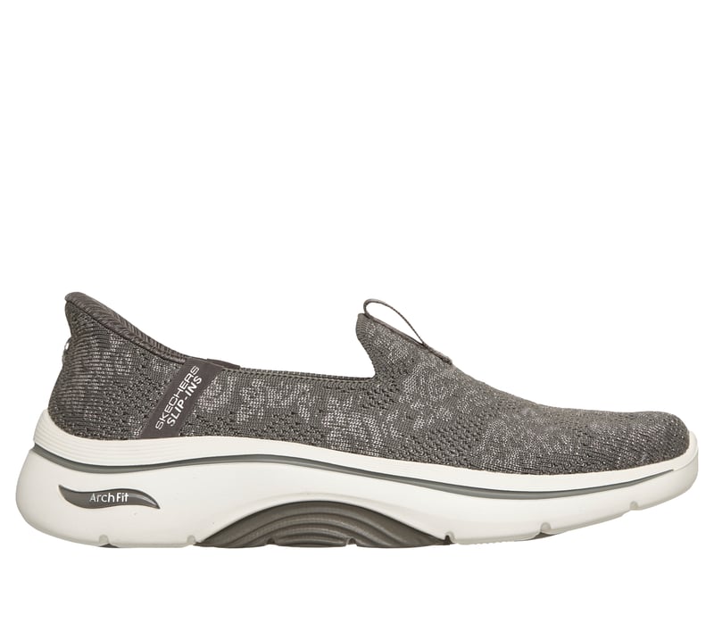 Skechers Slip-ins Martha Stewart: GO WALK Arch Fit 2.0 - Botanical Bliss, DARK TAUPE, fullimage number 0