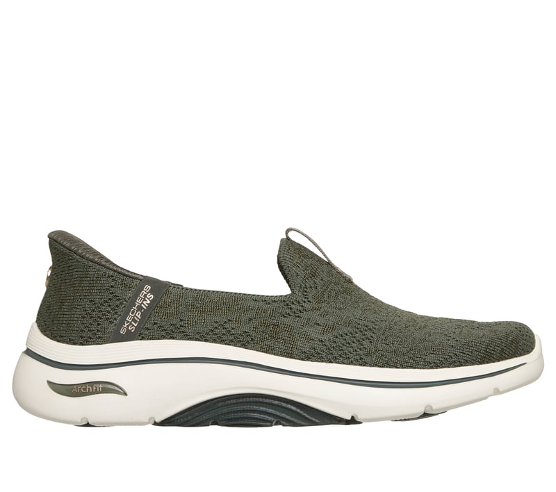 Skechers Slip-ins Martha Stewart: GO WALK Arch Fit 2.0 - Botanical Bliss, OLIVE, fullimage number 0