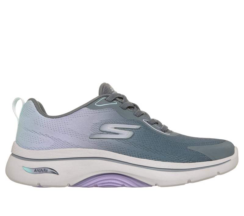 GO WALK Arch Fit 2.0 - Cassy, CHARCOAL / LAVENDER, fullimage number 0