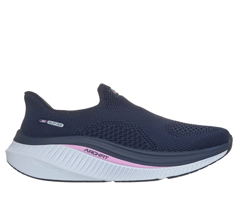 Skechers Slip-ins: GO WALK Max Cushioning Arch Fit - Lara, NAVY / PINK, fullimage number 0