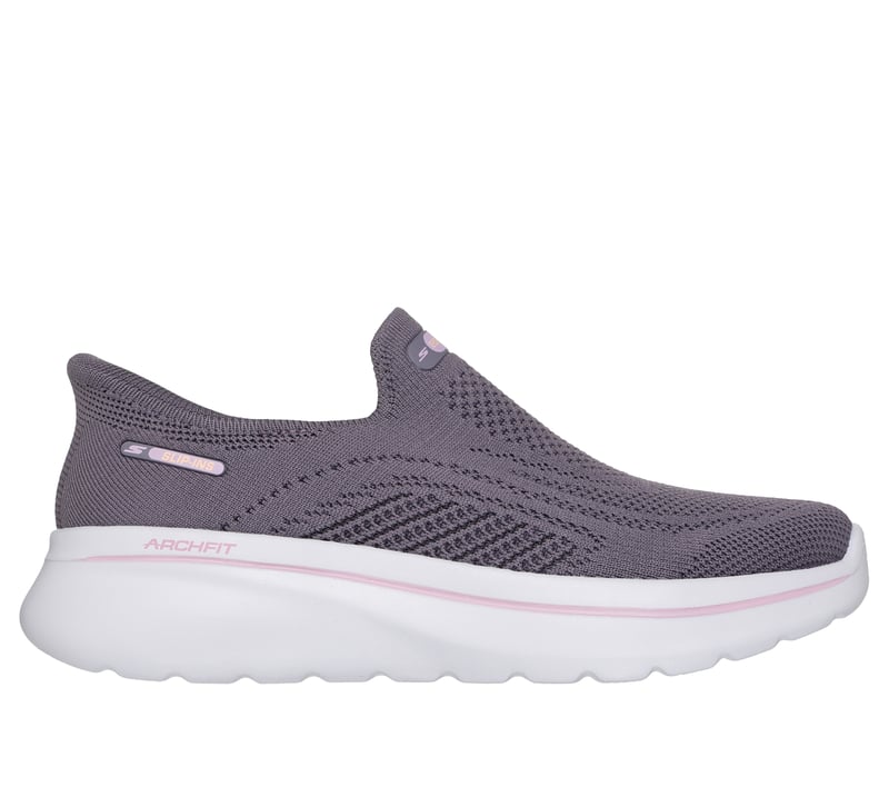 Skechers Slip-ins Relaxed Fit: GO WALK Arch Fit N-Joy - Arianne, DARK MAUVE, fullimage number 0