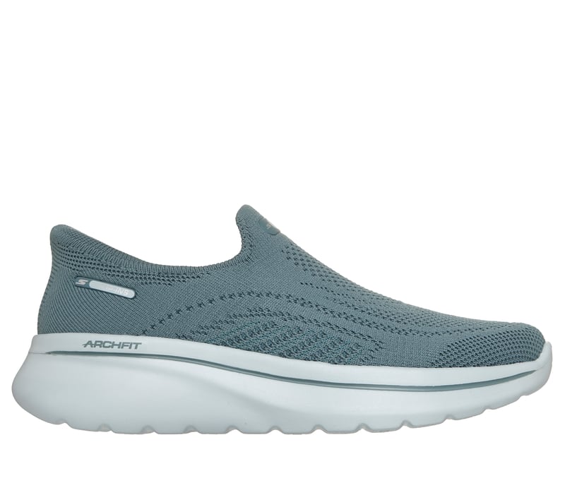 Skechers Slip-ins Relaxed Fit: GO WALK Arch Fit N-Joy - Arianne, GRIS ARDOISE, fullimage number 0