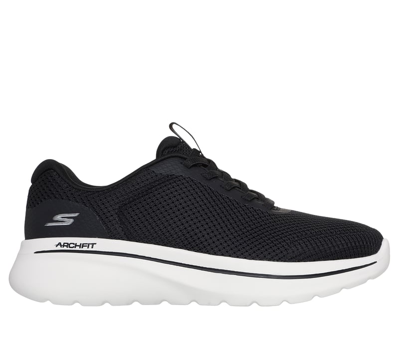GO WALK Arch Fit N-Joy - Amira, BLACK / WHITE, fullimage number 0