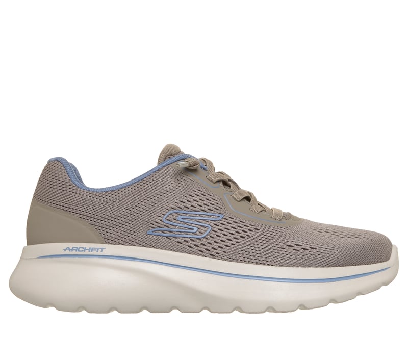 Relaxed Fit: GO WALK Arch Fit N-Joy - Ellie, TAUPEOSCURO, fullimage number 0